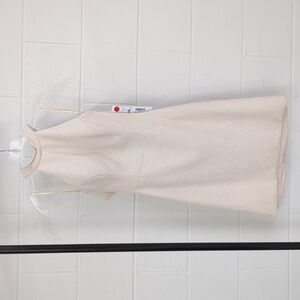 Jovani size 12 Ivory Dress.   .25
